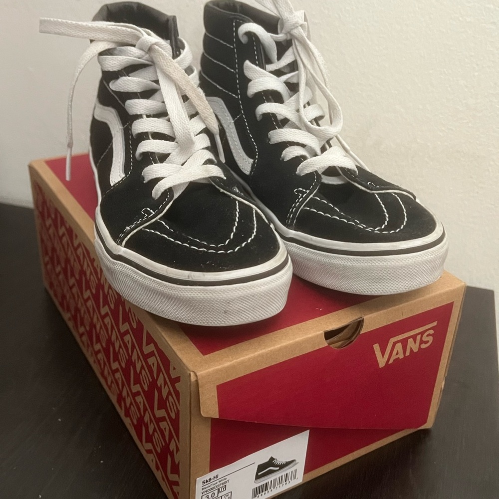 Vans Little Kids Sk8-Hi Shoe Size 3